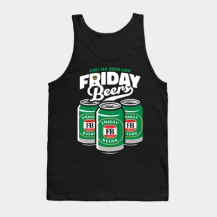 Friday Beers - Cans Tank Top